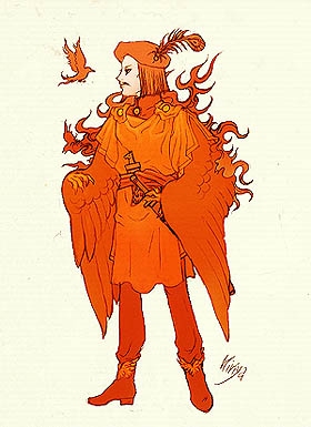 炎の舌 - Camio, the Fire-tongued orator by Mori@管理人